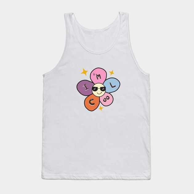 I’m so cool Tank Top by Ddalaland